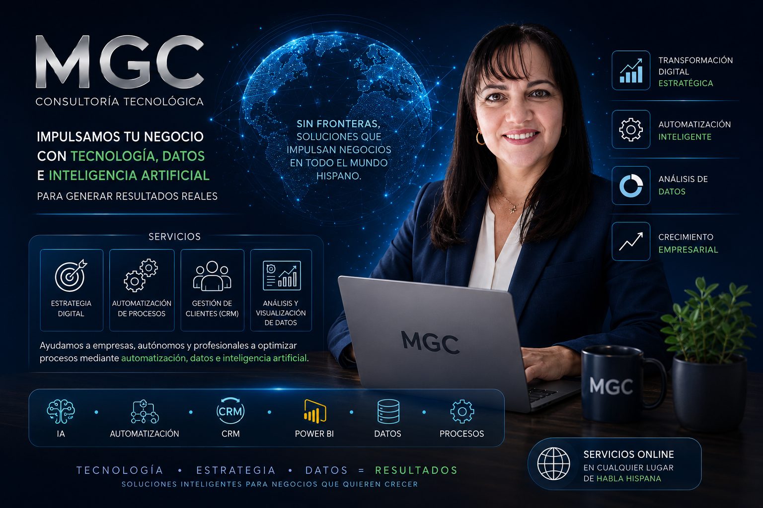 MGC Consultoría Tecnológica — Impulsamos tu negocio con tecnología, datos e inteligencia artificial